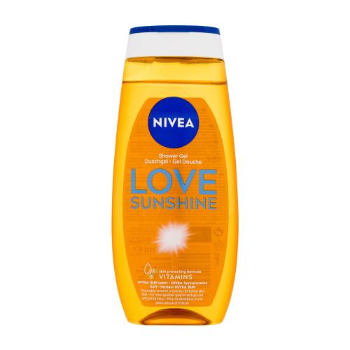 Nivea Love Sunshine 250 ml osvěžující sprchový gel pro ženy