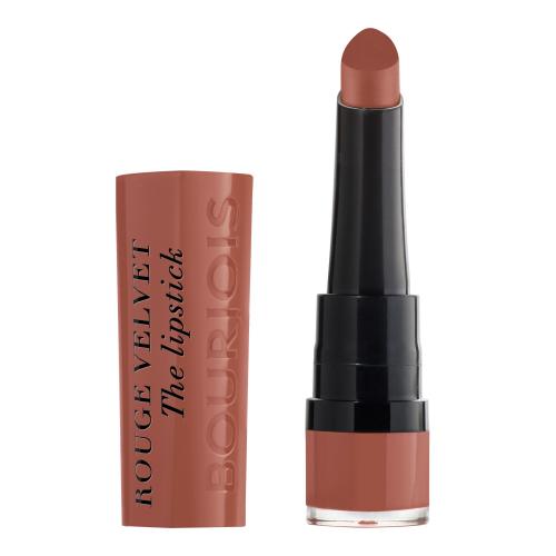 BOURJOIS Paris Rouge Velvet The Lipstick 2,4 g matná rtěnka pro ženy 16 Caramelody