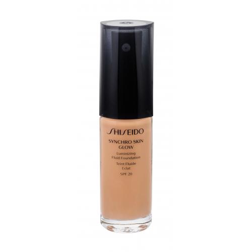 Shiseido Synchro Skin Glow Luminizing Fluid Foundation rozjasňující make-up SPF 20 odstín Neutral 4 30 ml