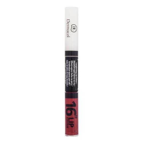 Dermacol 16H Lip Colour dlouhotrvající dvoufázová barva a lesk na rty odstín 20 4.8 g