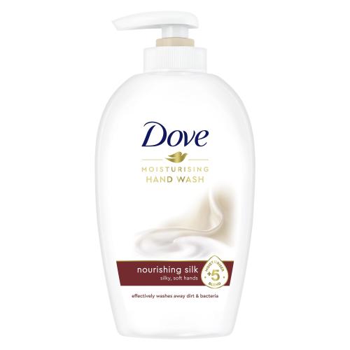 Dove Fine Silk 250 ml hedvábné mýdlo na ruce pro ženy