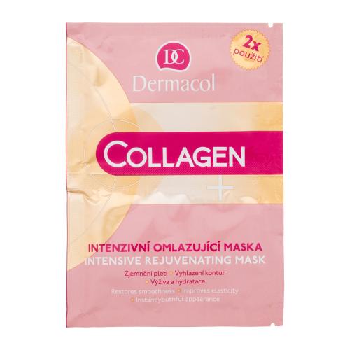 Dermacol Collagen+ 2x8 g intenzivní omlazující maska pro ženy