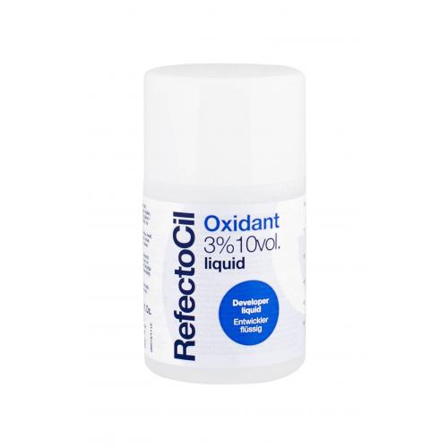 RefectoCil Oxidant Liquid 3% 10vol. 100 ml tekutý stabilizátor barev na řasy a obočí pro ženy