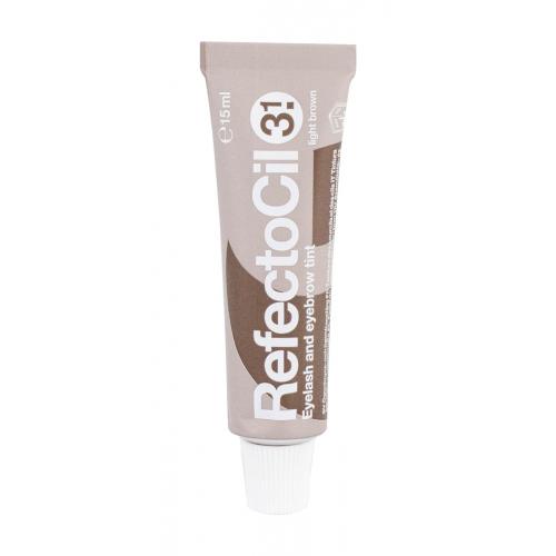 RefectoCil Eyelash and Eyebrow barva na obočí a řasy odstín 3.1 Light Brown 15 ml