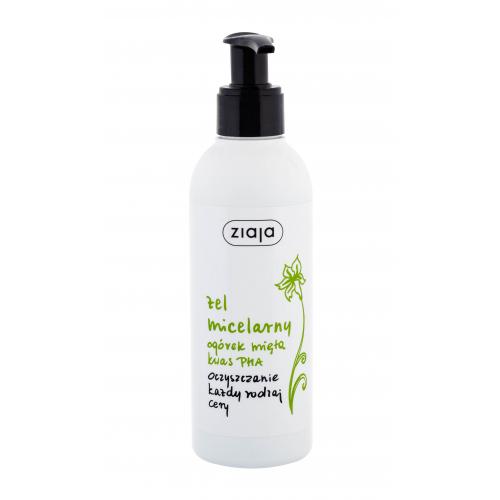 Ziaja Cucumber Mint Micellar 200 ml čisticí gel pro ženy na všechny typy pleti; na dehydratovanou pleť
