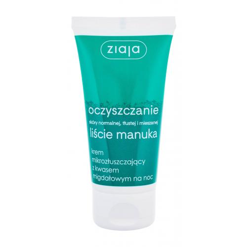 Ziaja Manuka Tree 50 ml noční pleťový krém pro ženy na smíšenou pleť; na mastnou pleť; na problematickou pleť s akné