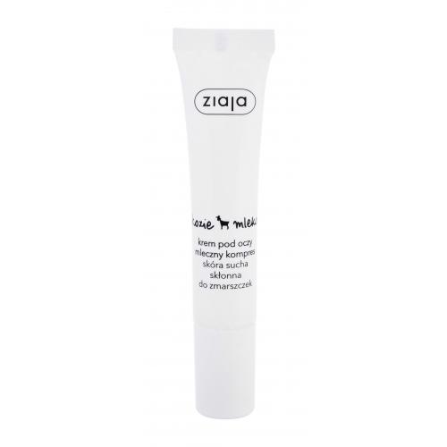 Ziaja Goat´s Milk 15 ml oční krém pro ženy na suchou pleť; proti vráskám; na dehydratovanou pleť