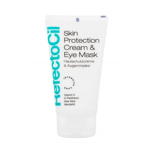 RefectoCil Skin Protection Cream & Eye Mask 75 ml ochranný krém a maska na oči 2v1 pro barvení řas pro ženy