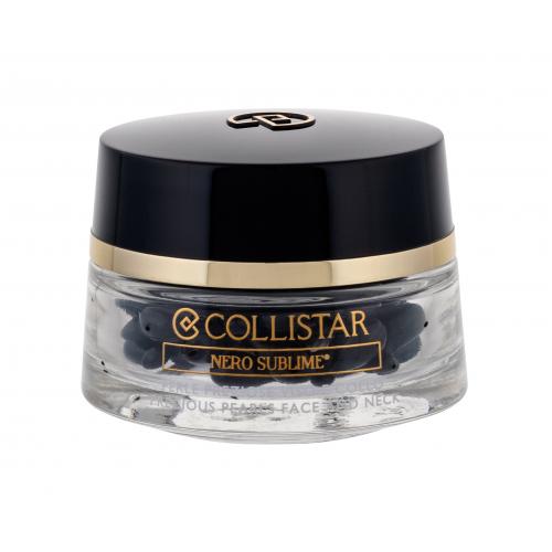 Collistar Nero Sublime® Precious Pearls Face and Neck pleťové sérum v kapslích 60 ks