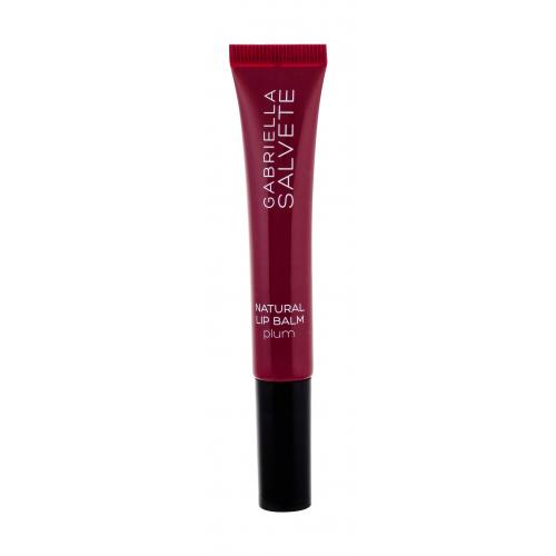 Gabriella Salvete Natural Lip Balm hydratační balzám na rty pro zářivý lesk odstín 03 Plum 9 ml