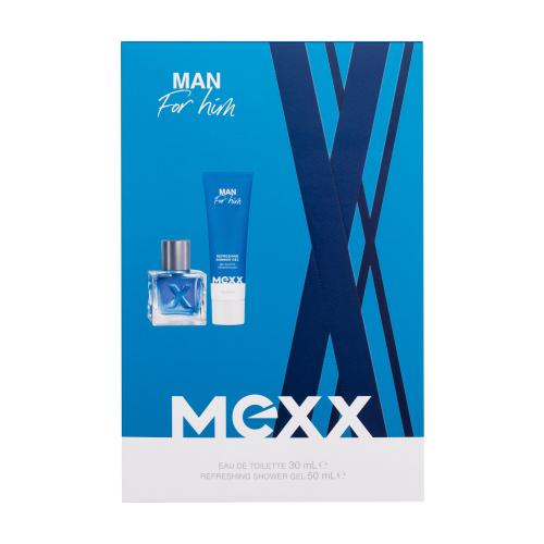 Mexx Man dárková kazeta pro muže toaletní voda 30 ml + sprchový gel 50 ml