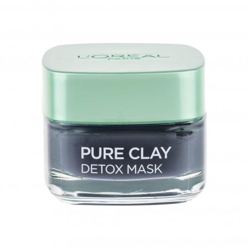 L'Oréal Paris Pure Clay Detox Mask 50 ml intenzivní čisticí pleťová maska pro ženy