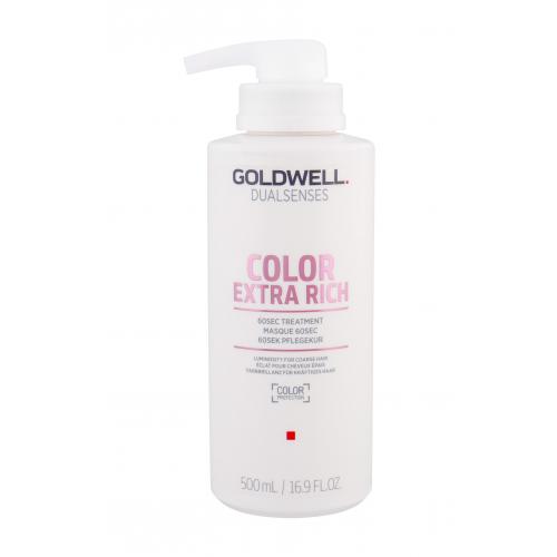 Goldwell Dualsenses Color Extra Rich 60 Sec Treatment 500 ml regenerační maska pro barvené vlasy pro ženy