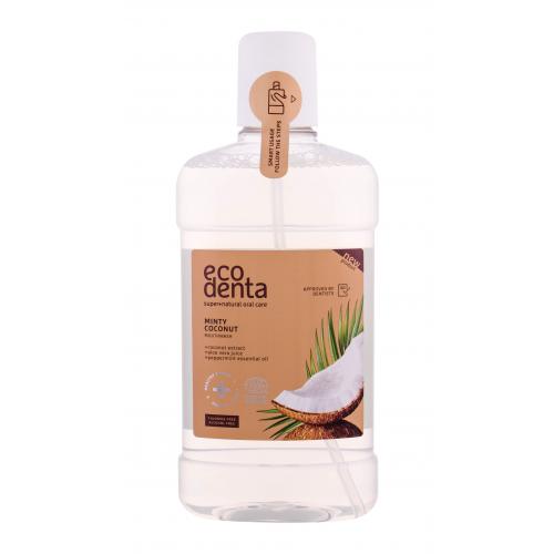 Ecodenta Cosmos Organic Minty Coconut ústní voda příchuť Coconut, Aloe Vera, Pepermint 500 ml