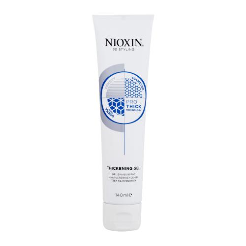 Nioxin 3D Styling Thickening Gel 140 ml gel na vlasy se silnou fixací pro ženy