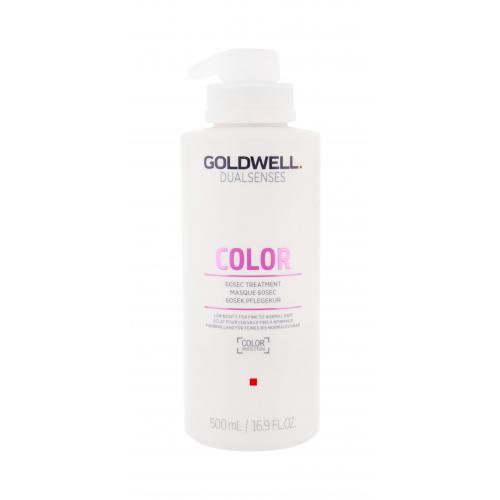 Goldwell Dualsenses Color 60 Sec Treatment 500 ml regenerační maska pro barvené vlasy pro ženy