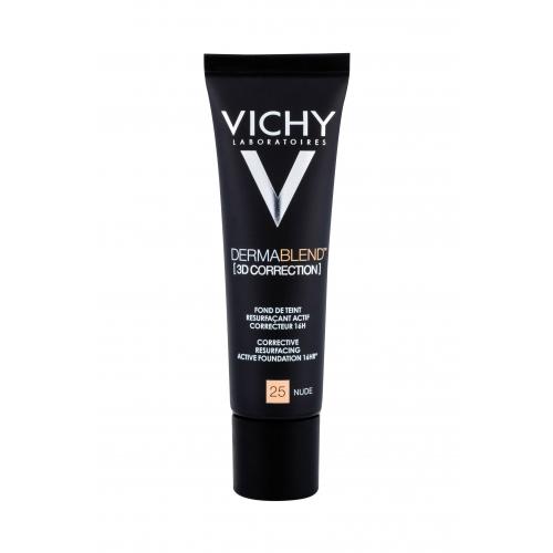 Vichy Dermablend™ 3D Antiwrinkle & Firming Day Cream SPF25 30 ml vyhlazující korekční make-up pro ženy 25 Nude