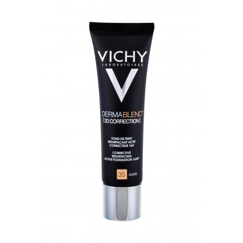 Vichy Dermablend™ 3D Antiwrinkle & Firming Day Cream SPF25 30 ml vyhlazující korekční make-up pro ženy 35 Sand