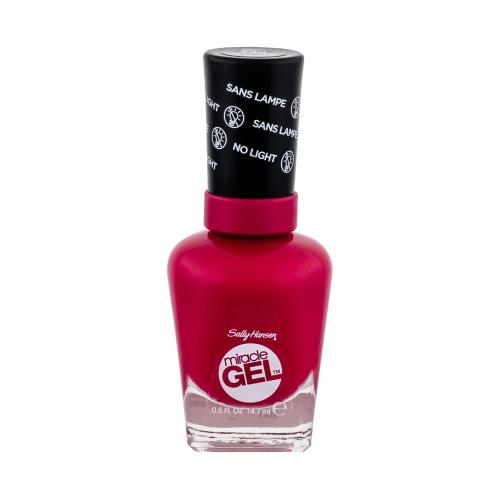 Sally Hansen Miracle Gel 14,7 ml gelový lak na nehty pro ženy 444 Off With Her Red!