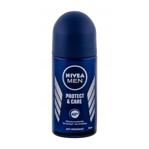 Nivea Men Protect & Care 48h 50 ml kuličkový antiperspirant pro citlivou pokožku pro muže