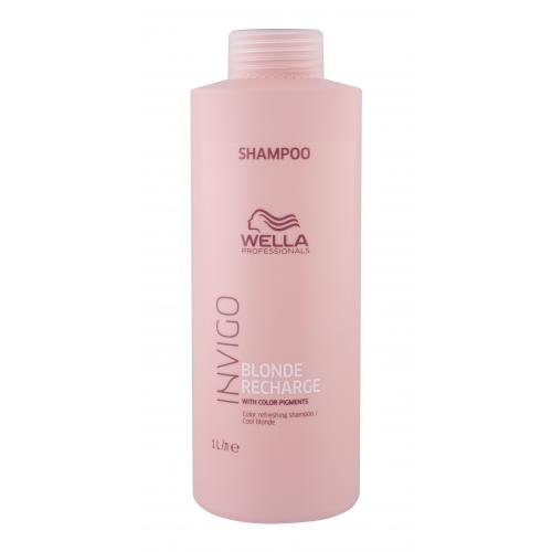 Wella Professionals Invigo Blonde Recharge šampon pro ochranu barvy blond vlasů Cool Blond 1000 ml