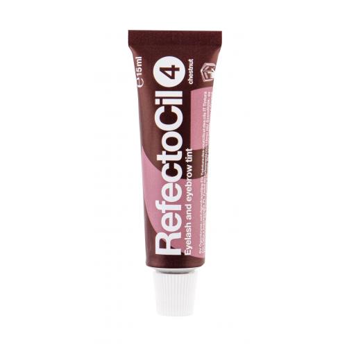 RefectoCil Eyelash and Eyebrow barva na obočí a řasy odstín 4 Chestnut 15 ml