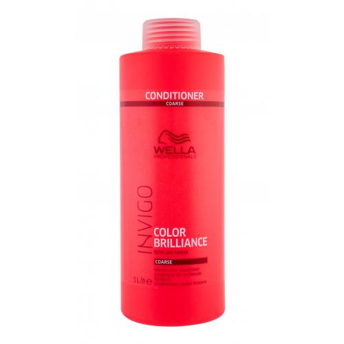 Wella Professionals Invigo Color Brilliance 1000 ml kondicionér pro barvené hrubé vlasy pro ženy