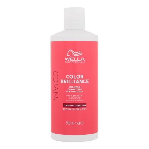 Wella Professionals Invigo Color Brilliance 500 ml šampon pro hrubé barvené vlasy pro ženy