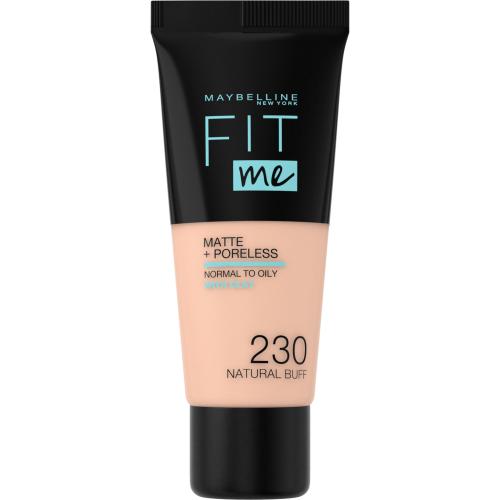 Maybelline Fit Me! Matte + Poreless 30 ml matující make-up pro ženy 230 Natural Buff