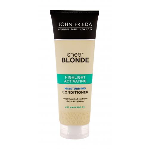 John Frieda Sheer Blonde Highlight Activating 250 ml kondicionér pro hydrataci blond vlasů pro ženy
