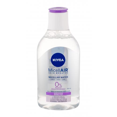 Nivea MicellAIR® 400 ml zklidňující micelární voda 3 v 1 pro citlivou pleť pro ženy
