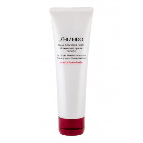 Shiseido Essentials Deep 125 ml čisticí pěna pro mastnou a problematickou pleť pro ženy