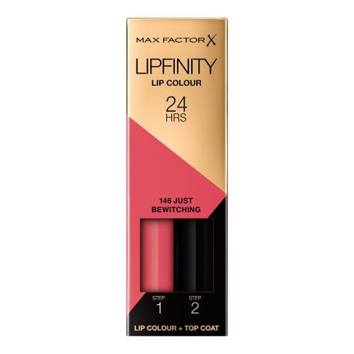 Max Factor Lipfinity 24HRS Lip Colour 4,2 g dlouhotrvající rtěnka s balzámem pro ženy 146 Just Bewitching