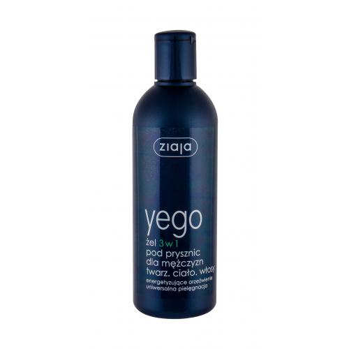 Ziaja Men (Yego) 3 in 1 300 ml energizující sprchový gel 3 v 1 pro muže