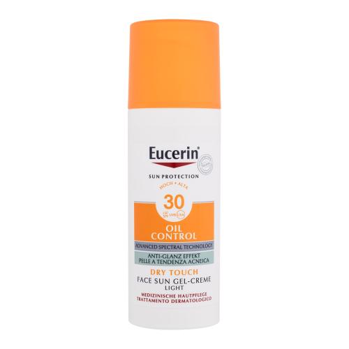 Eucerin Sun Oil Control Sun Gel Dry Touch SPF30 50 ml gel na opalování pro mastnou a aknózní pleť unisex