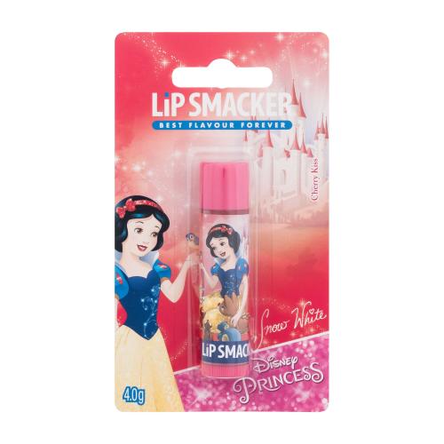 Lip Smacker Disney Princess Snow White Cherry Kiss 4 g balzám na rty s příchutí pro děti
