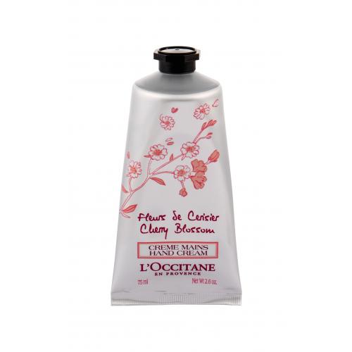 L'Occitane Cherry Blossom 75 ml krém na ruce s třešňovou vůní pro ženy