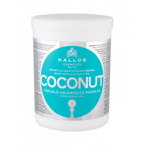 Kallos Cosmetics Coconut 1000 ml vyživující vlasová maska pro ženy