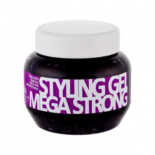 Kallos Cosmetics Styling Gel Mega Strong 275 ml extra tužicí gel na vlasy pro ženy