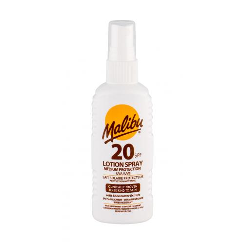 Malibu Lotion Spray SPF20 100 ml voděodolný sprej na opalování unisex