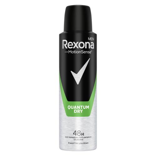 Rexona Men Quantum Dry 48H 150 ml antiperspirant deospray pro muže