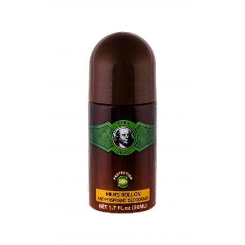 Cuba Green 50 ml deodorant s antiperspiračním účinkem pro muže
