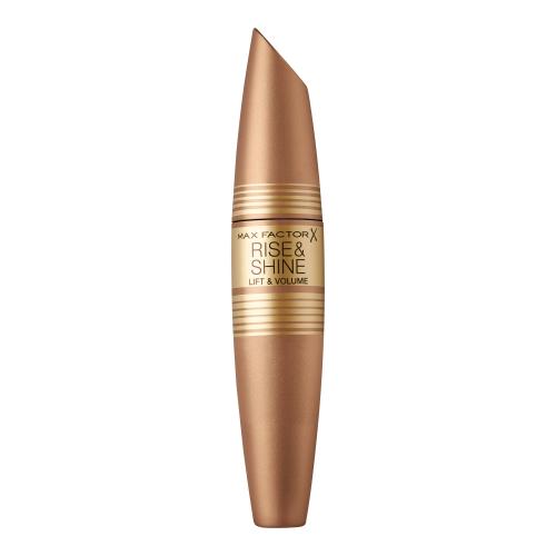 Max Factor Rise & Shine řasenka pro objem a natočení řas odstín 001 Black 12 ml