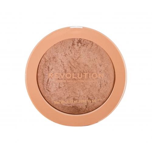 Makeup Revolution London Re-loaded 15 g zapečený bronzer pro opálený vzhled a konturování pro ženy Holiday Romance