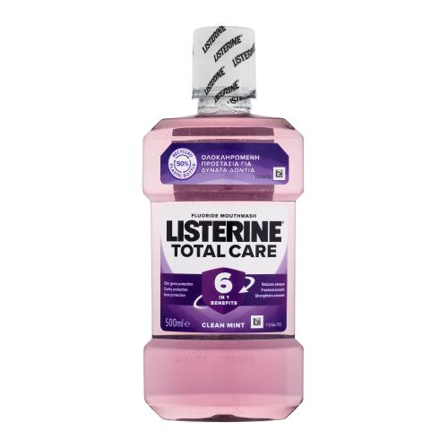 Listerine Total Care Mouthwash 6in1 500 ml ústní voda pro svěží dech unisex