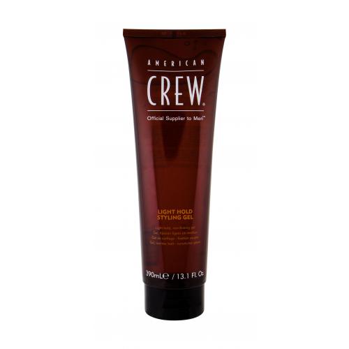 American Crew Style Light Hold Styling Gel 390 ml gel na vlasy pro lehké zpevnění pro muže