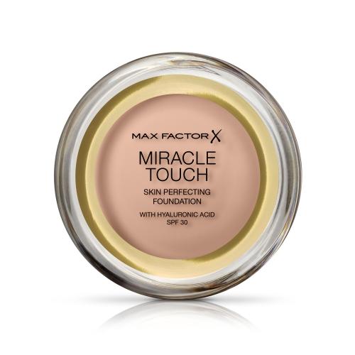 Max Factor Miracle Touch Skin Perfecting SPF30 11,5 g vysoce krycí make-up pro ženy 055 Blushing Beige