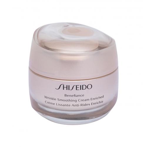 Shiseido Benefiance Wrinkle Smoothing Cream Enriched 50 ml denní a noční krém proti vráskám pro ženy