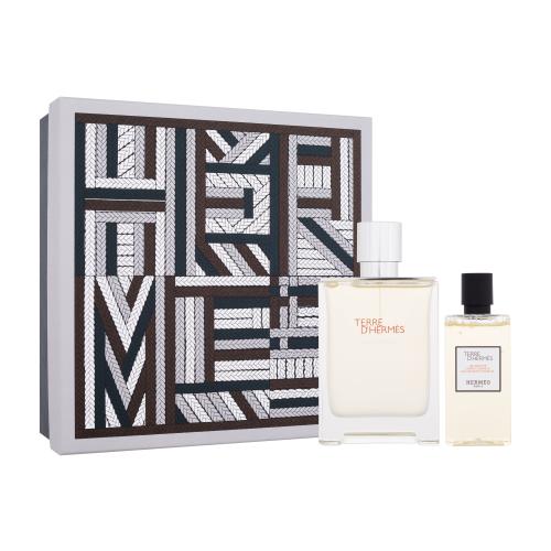 Hermes Terre d´Hermès Eau Givrée dárková kazeta pro muže parfémovaná voda 100 ml + sprchový gel 80 ml