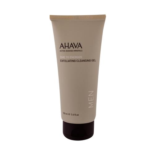AHAVA Men Time To Energize 100 ml exfoliační gel proti zarůstání vousů pro muže